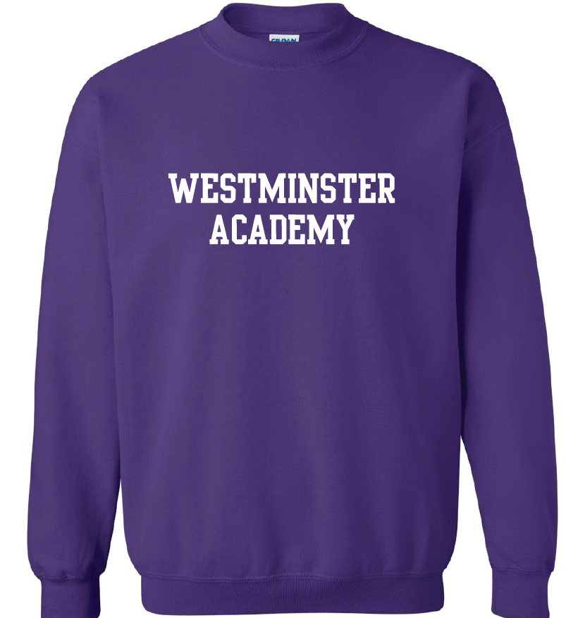 Westminster - Purple Crew WA - 18000 – Gildan® Heavy Blend™ Crewneck Sweatshirt